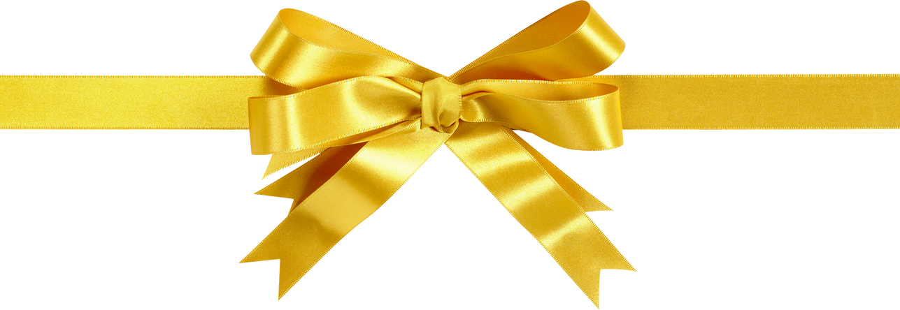 Gold Gift Ribbon